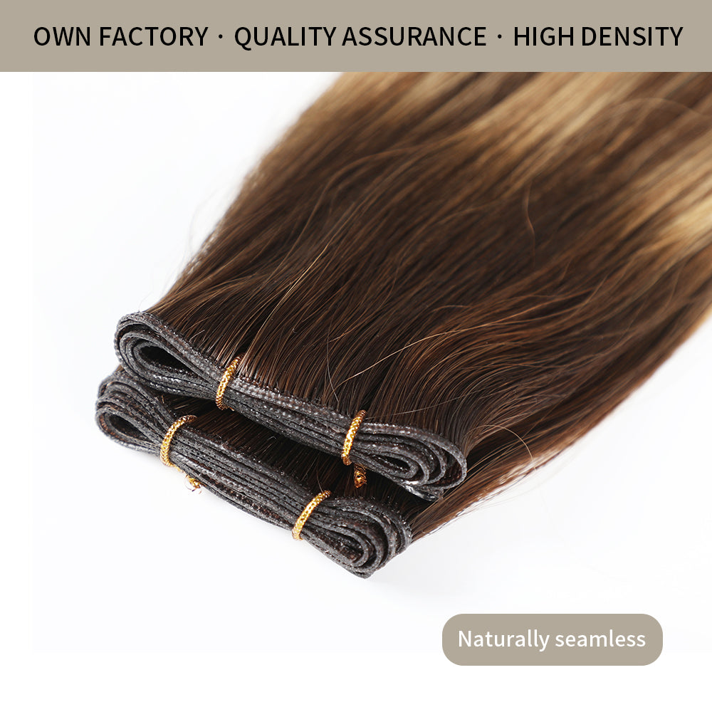 YILITE Seamless Genius Virgin Human Hair Weft (#P4/27/T4