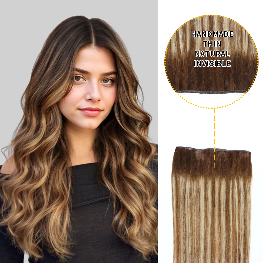 YILITE Seamless Genius Virgin Human Hair Weft (#P6/613/T4